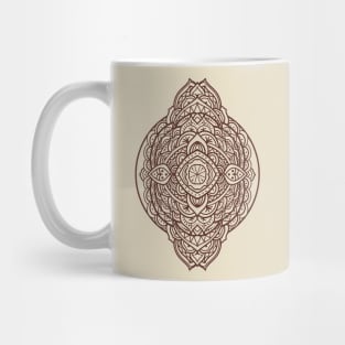 mandala maroon Mug